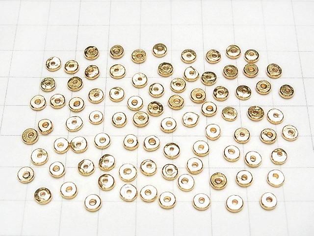 カレンシルバー ロンデル(ディスク)5×5×1.5mm 18KGP 5枚 サムネイル4