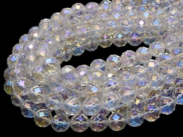 【動画】アクアクリスタル 64面ラウンドカット12mm 1/4連~1連(約36cm) サムネイル4
