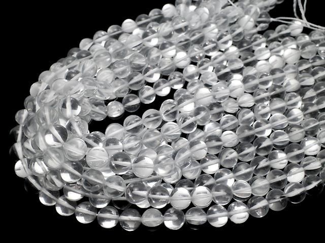 【動画】シルバールナフラッシュ ラウンド10mm 1連(約35cm) サムネイル4