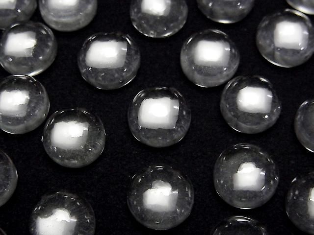 【動画】クリスタルAAA ラウンド カボション10×10mm 3個の画像