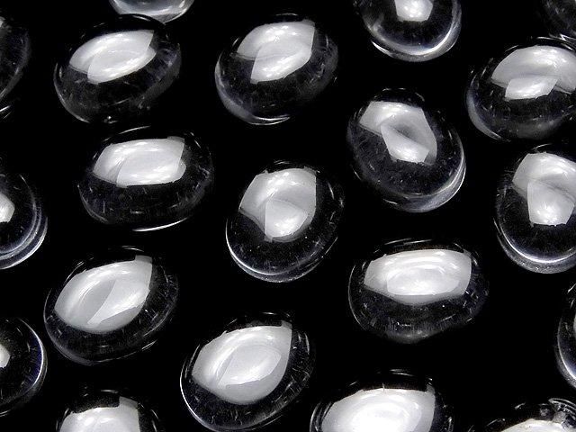 【動画】クリスタルAAA オーバル カボション10×8mm 3個の画像