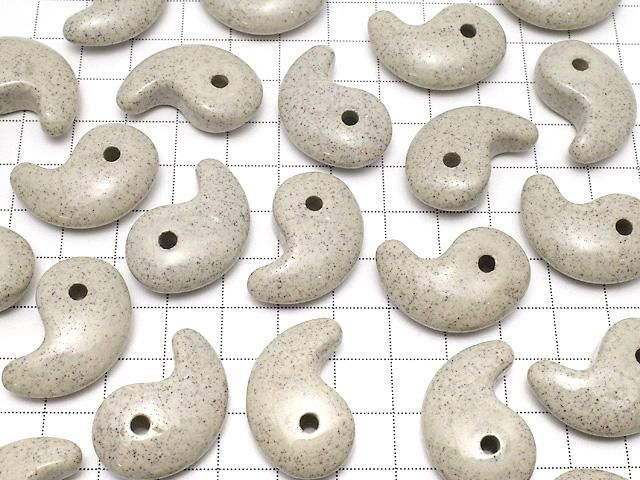 【動画】◆天然記念物◆台湾産高純度北投石 勾玉30×20mm 1個 サムネイル4