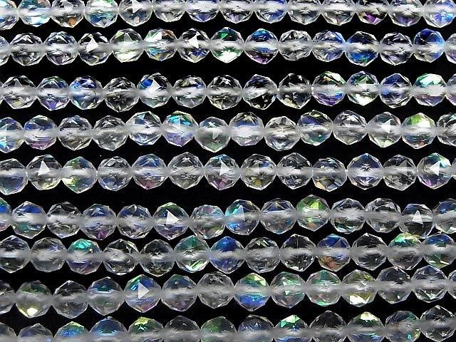 【動画】【素晴らしい輝き】ルナフラッシュ スターラウンドカット6mm 1連(約36cm) サムネイル3