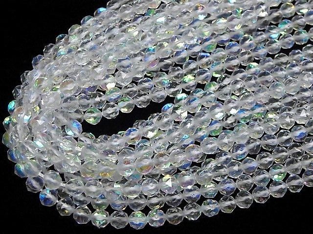 【動画】【素晴らしい輝き】ルナフラッシュ スターラウンドカット6mm 1連(約36cm) サムネイル4