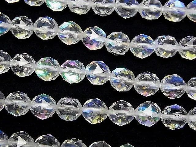 【動画】【素晴らしい輝き】ルナフラッシュ スターラウンドカット8mm 1連(約37cm) サムネイル3
