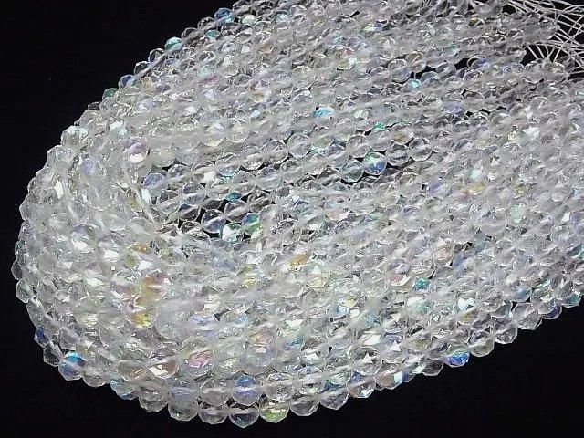 【動画】【素晴らしい輝き】ルナフラッシュ スターラウンドカット8mm 1連(約37cm) サムネイル4