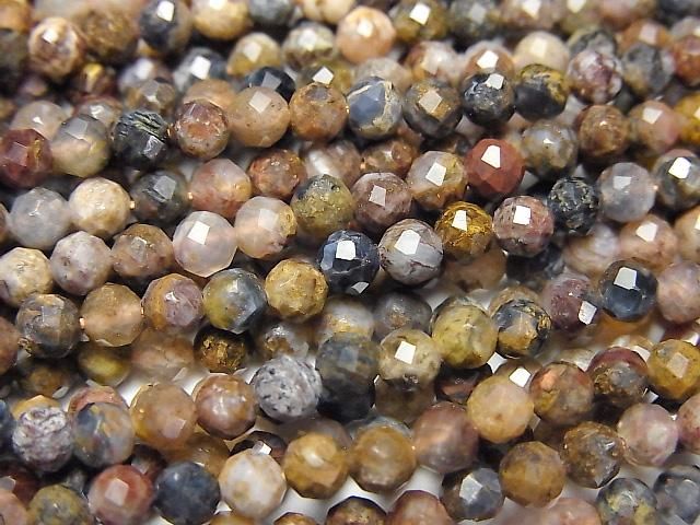 【動画】【素晴らしい輝き】ピーターサイトAAA- ラウンドカット3mm 1連(約37cm)の画像