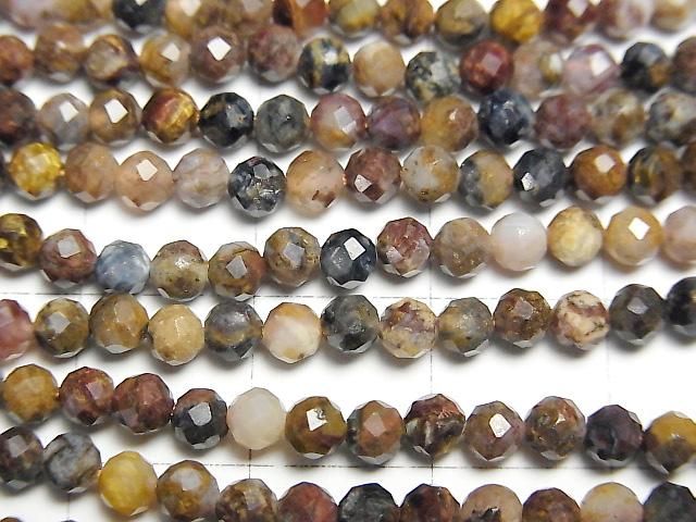 【動画】【素晴らしい輝き】ピーターサイトAAA- ラウンドカット3mm 1連(約37cm) サムネイル2