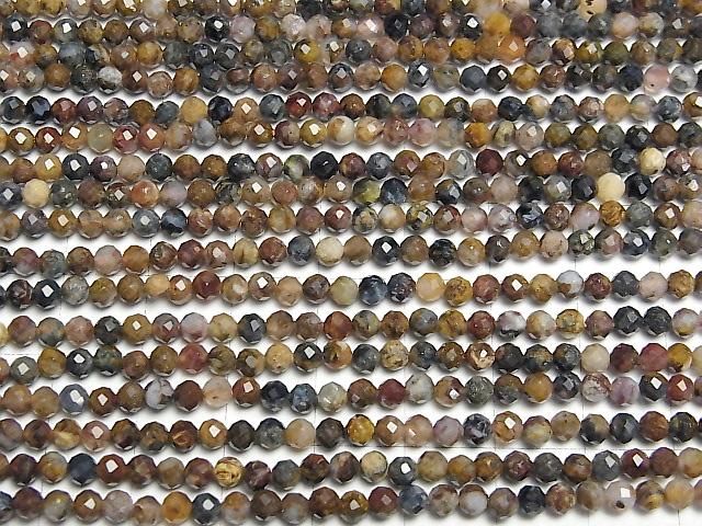 【動画】【素晴らしい輝き】ピーターサイトAAA- ラウンドカット3mm 1連(約37cm) サムネイル3