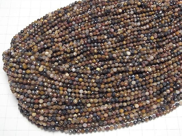 【動画】【素晴らしい輝き】ピーターサイトAAA- ラウンドカット3mm 1連(約37cm) サムネイル4