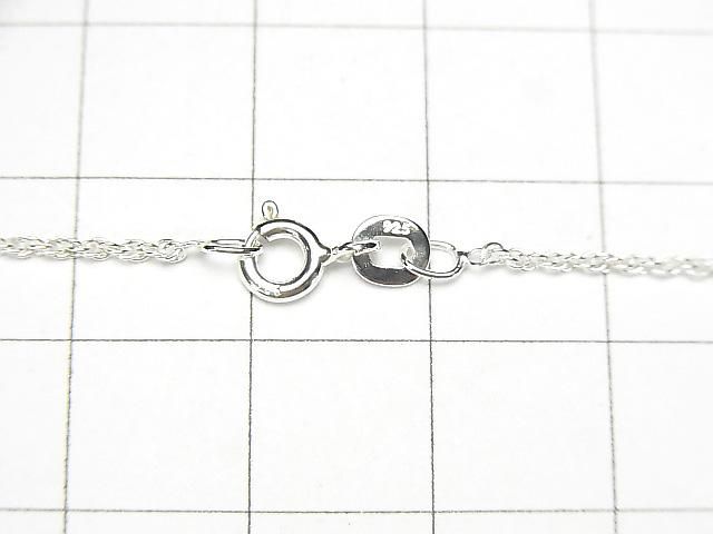 Silver925 ロープチェーン 1.2mm 純銀仕上げ 【40cm】【45cm】【50cm】【60cm】 ネックレス 1本 サムネイル2