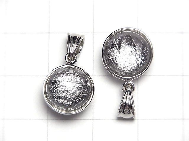 【動画】メテオライト(ムオニナルスタ隕石) ペンダントトップ ラウンド10mm SILVER925製 サムネイル2