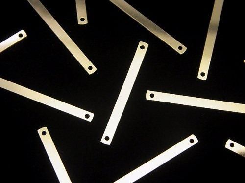 14KGF バーパーツ 25×2.5mm 【2ホール】 1本の画像