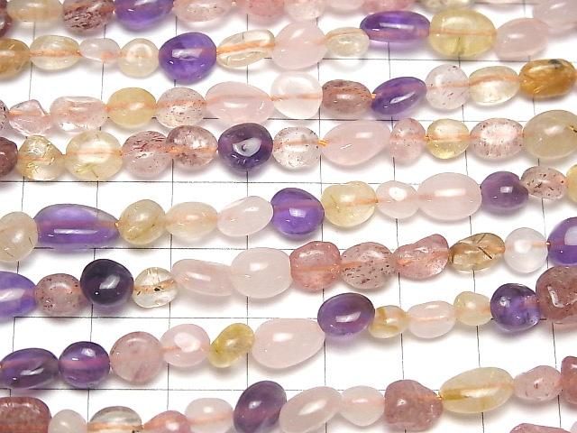 【動画】いろんな天然石 小粒タンブル 1連(約37cm) サムネイル3