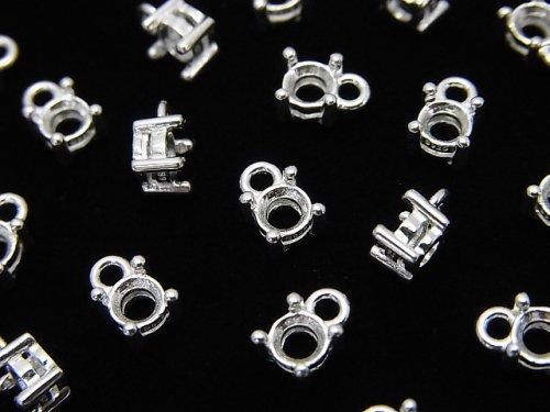 ưSilver925 㡼ࡦڥȶ 饦ɥեåȥå3.5~4mm  1Ĥβ