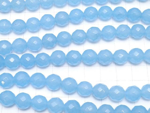 ブルージェード 64面ラウンドカット10mm 1連(約37cm) サムネイル3