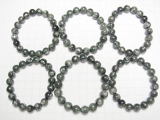 【動画】セラフィナイトAAA ラウンド10mm 1連(ブレス) サムネイル4