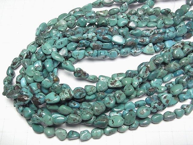 【動画】ターコイズAAA- タンブル 半連/1連(約36cm) サムネイル4