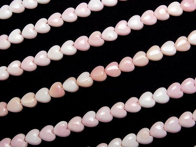 【動画】クィーンコンクシェルAAA 縦穴ハート6×6×3mm 1/4連~1連(約38cm) サムネイル3