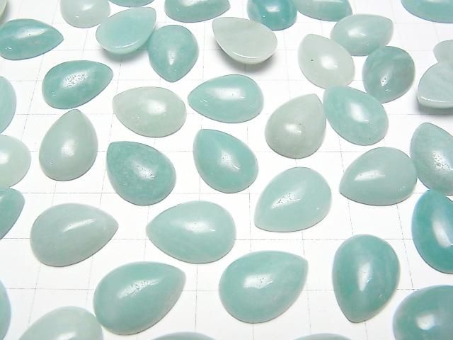 【動画】アマゾナイトAA++ ペアシェイプ カボション18×13mm 3個 サムネイル3