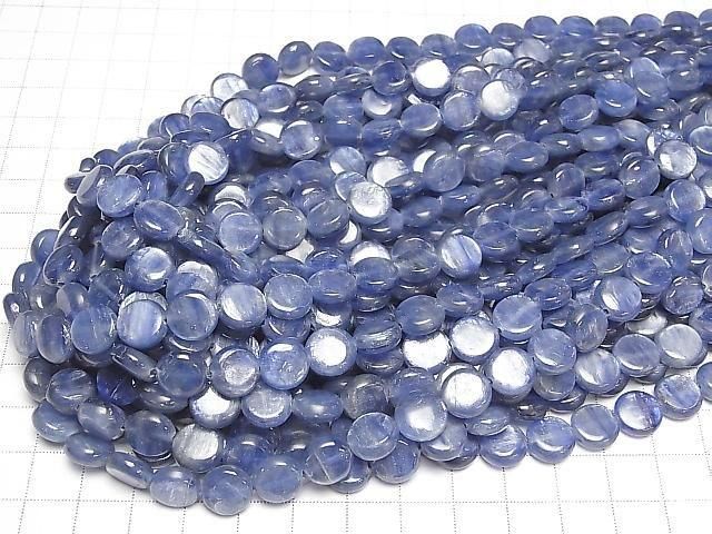 【動画】カイヤナイトAA+ コイン10×10×4mm 半連/1連(約38cm) サムネイル4