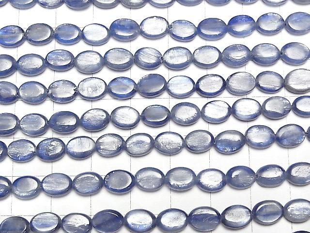 【動画】カイヤナイトAA+ オーバル8×6×3mm 半連/1連(約37cm) サムネイル3