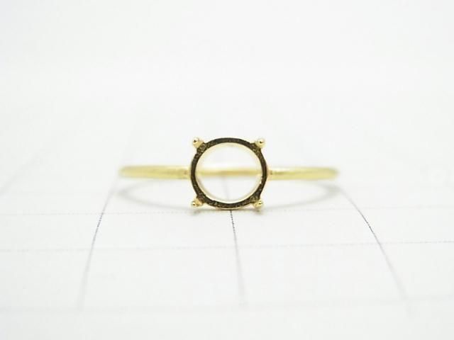 ��ư���Silver925 ��󥰶���(��α��)�饦���6mm �إ��饤�� 18KGP 1�Ĥβ���-2