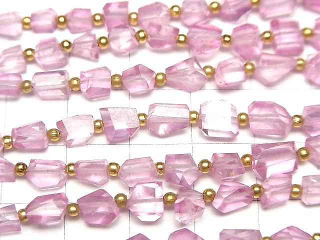 【動画】宝石質ピンクトパーズAAA- タンブルカット 1連(約18cm) サムネイル3