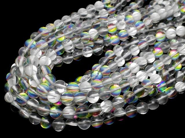 【動画】レインボールナフラッシュ ラウンド8mm 1連(約36cm) サムネイル4