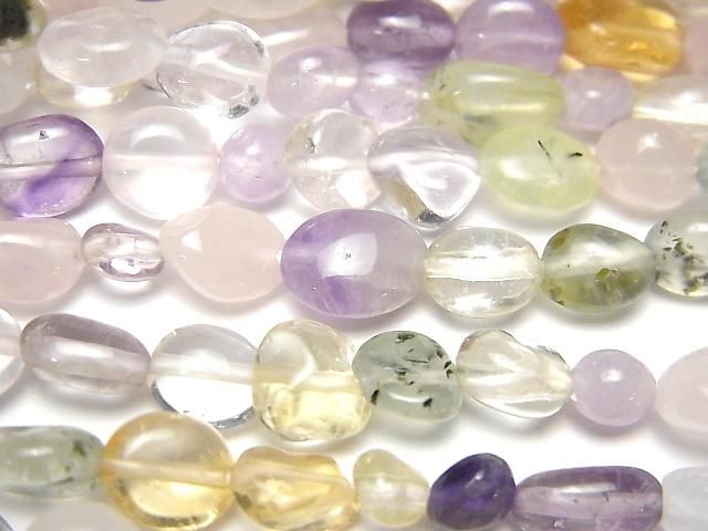 いろんな天然石 タンブル 1連(約38cm)の画像