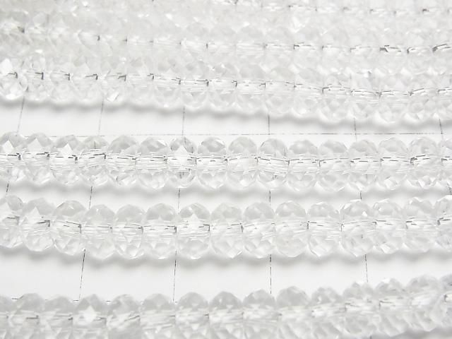 【動画】【素晴らしい輝き】クリスタルAAA ボタンカット6×6mm 「Special cut」 半連/1連(約38cm) サムネイル2