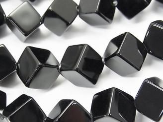 オニキス ダイス◆15×15×15mm 半連/1連(約36cm)