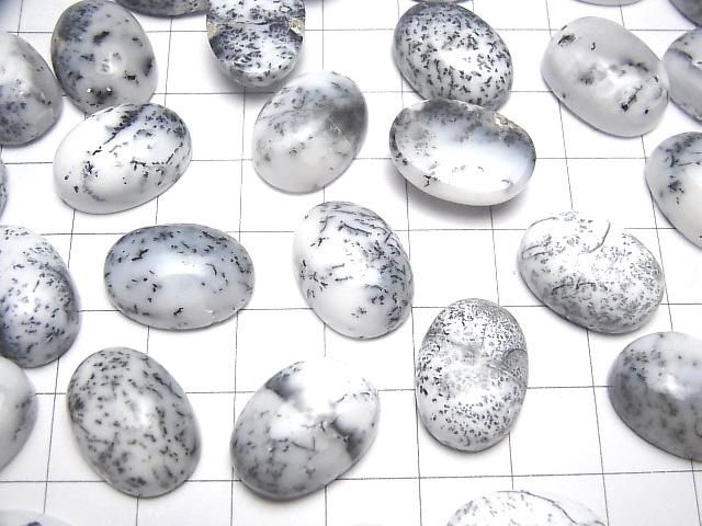 【動画】デンドライトオパール オーバル カボション18×13mm 2個 サムネイル4