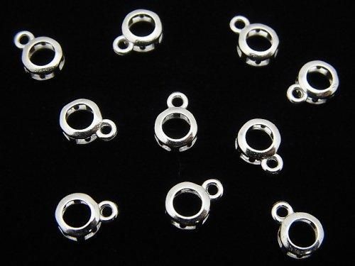 ưSilver925 㡼ࡦڥȶ(٥) 饦ɥեåȥå4mm  1Ĥβ