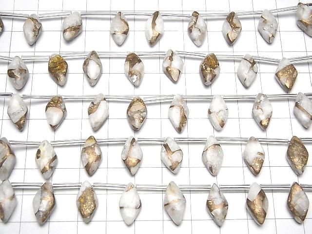 【動画】コッパーカルサイトAAA ダイヤ16×8mm 半連/1連(8粒) サムネイル4