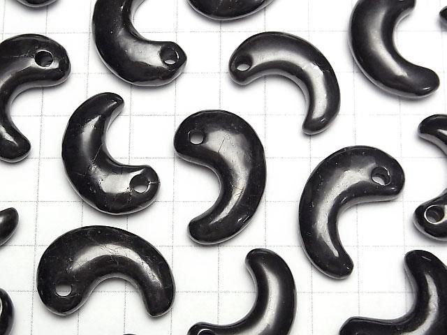 【動画】 シュンガイトAA++ 勾玉30×19mm 1個 サムネイル3