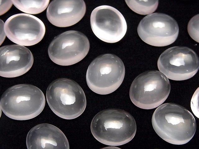 【動画】宝石質ローズクォーツAAA- オーバル カボション12×10mm 2個 サムネイル3
