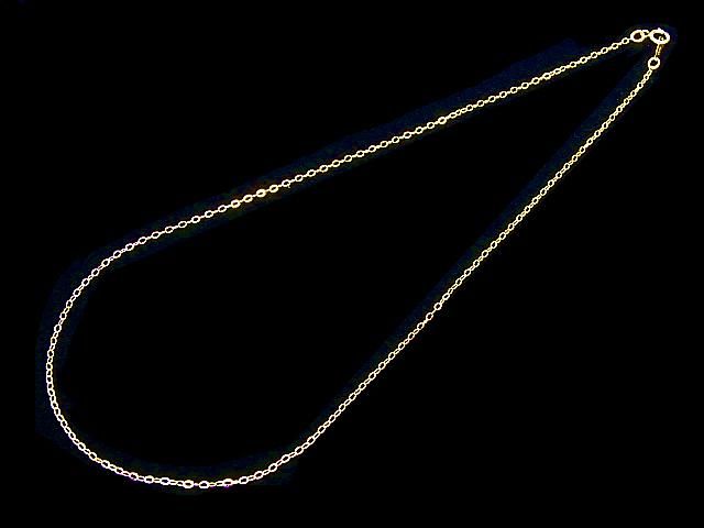 14KGF 平小豆チェーン 1.5mm 【40cm】【45cm】 ネックレス 1本 サムネイル4