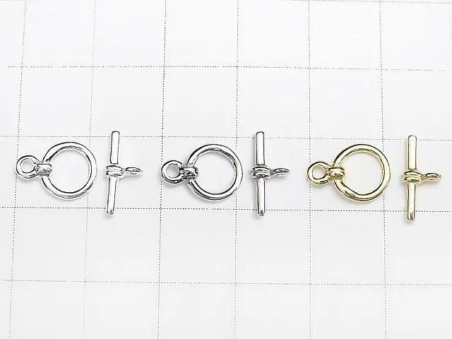 Silver925 マンテル(プレーン)7mm 【純銀仕上げ】【ロジウム】【18KGP】 1ペア サムネイル2