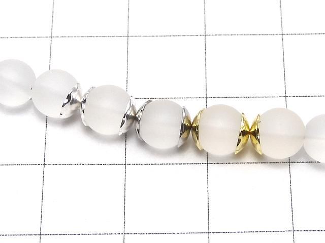 Silver925 ビーズキャップ5×5×1.5mm 【純銀仕上げ】【ロジウム】【18KGP】 10個 サムネイル3