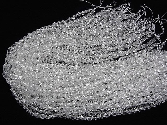 【動画】クリスタルAAA 20面ラウンドカット6mm 半連/1連(約37cm) サムネイル4