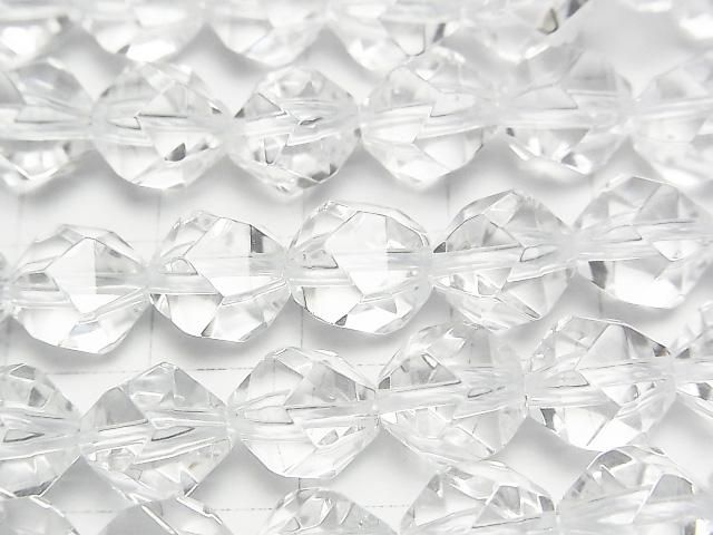 【動画】クリスタルAAA 20面ラウンドカット10mm 1/4連~1連(約37cm) サムネイル2