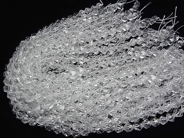 【動画】クリスタルAAA 20面ラウンドカット10mm 1/4連~1連(約37cm) サムネイル4