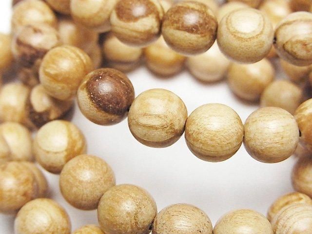 【動画】パロサント ラウンド8mm 1連(ブレス)の画像