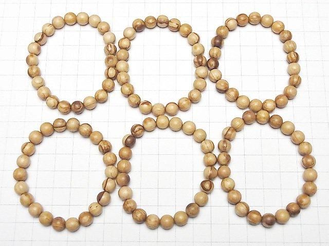【動画】パロサント ラウンド8mm 1連(ブレス) サムネイル4