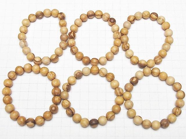 【動画】パロサント ラウンド10mm 1連(ブレス) サムネイル4