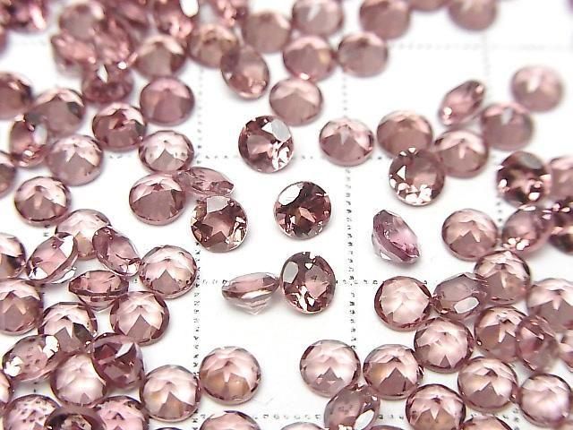 【動画】宝石質カラーチェンジガーネットAAA ルース ラウンドファセットカット4×4mm 3粒 サムネイル2