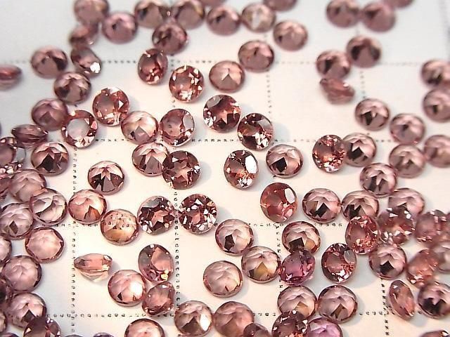 【動画】宝石質カラーチェンジガーネットAAA ルース ラウンドファセットカット4×4mm 3粒 サムネイル3