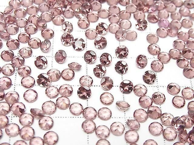 【動画】宝石質カラーチェンジガーネットAAA ルース ラウンドファセットカット4×4mm 3粒 サムネイル4