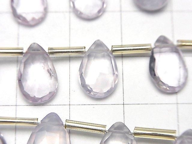 【動画】宝石質スコロライトAAA ペアシェイプ ブリオレットカット 1連(約17cm) サムネイル2